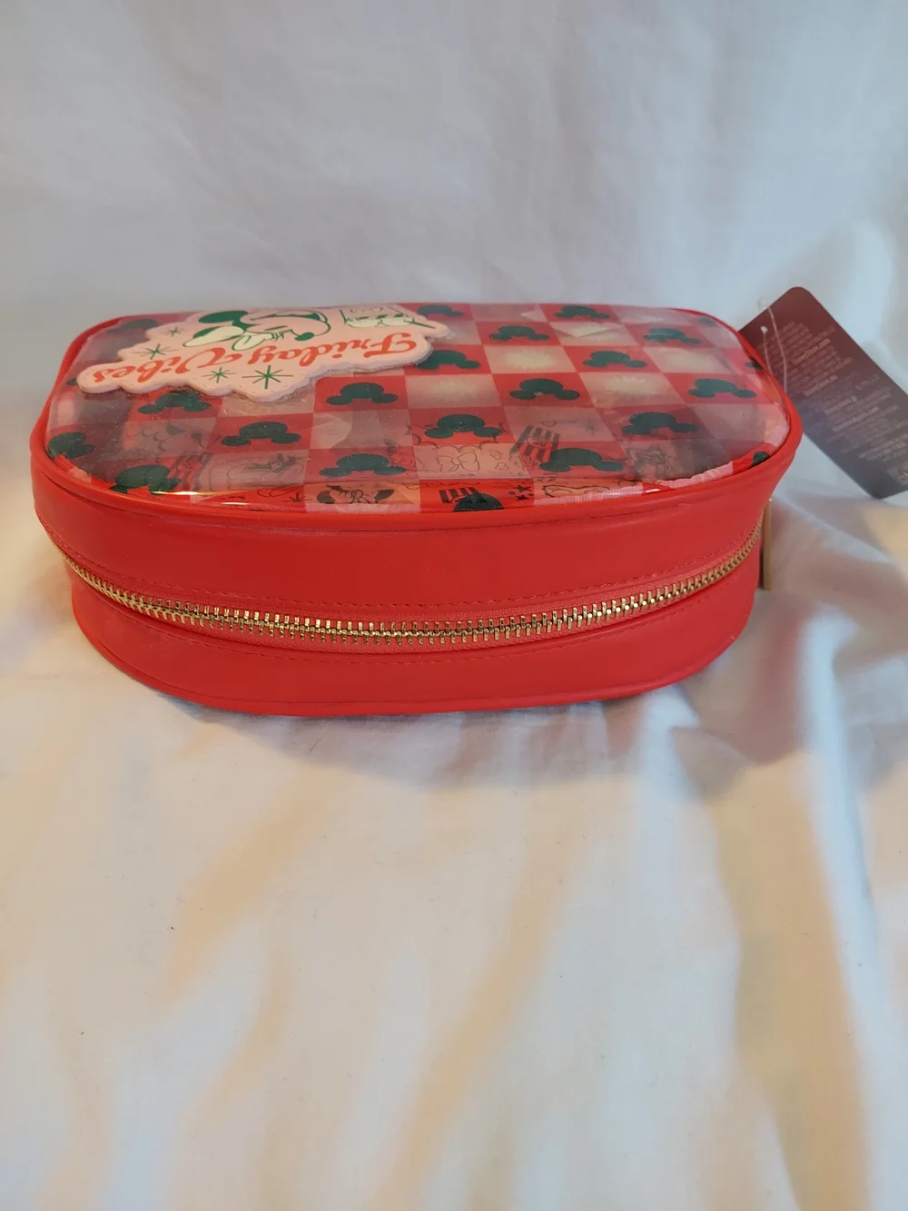 NWT Disney Store Mickey Mouse & Friends Friday Vibes Pouch Makeup Bag Set
